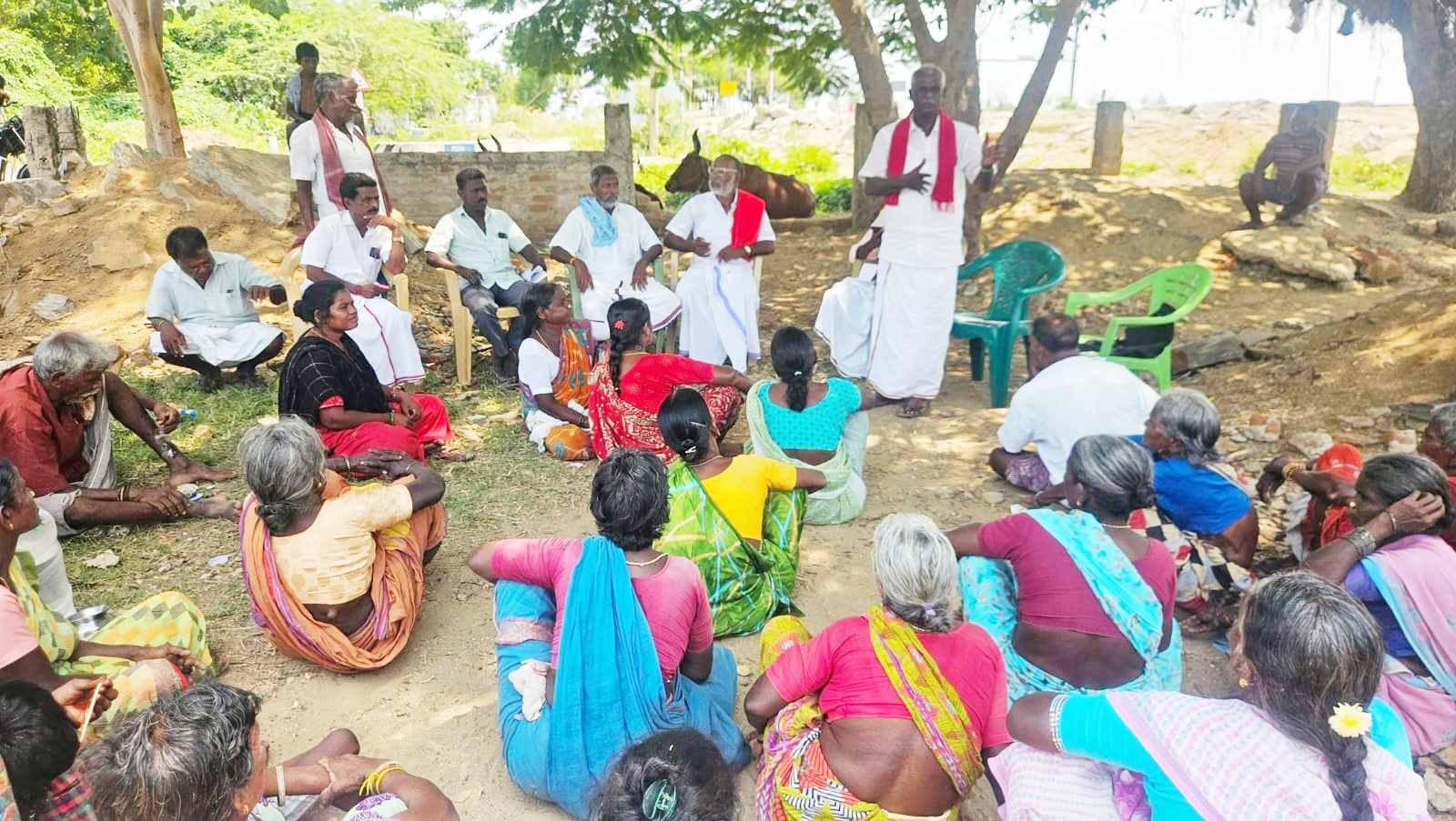 30 ஆண்டுகளாக கிடப்பில் கிடக்கும் 158 வீட்டு மனைப்பட்டாக்களை அளவீடு செய்ய வேண்டும் விதொச வலியுறுத்தல்