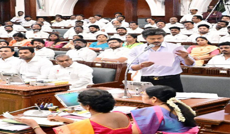 உயர்நீதிமன்ற மொழியாகத் தமிழ் ஒன்றிய அரசை வலியுறுத்தித் தீர்மானம்!