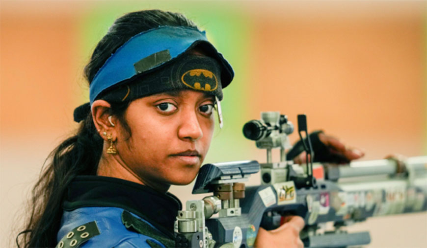 இளவேனில் வாலறிவனின் பொன்னான சாதனை!
