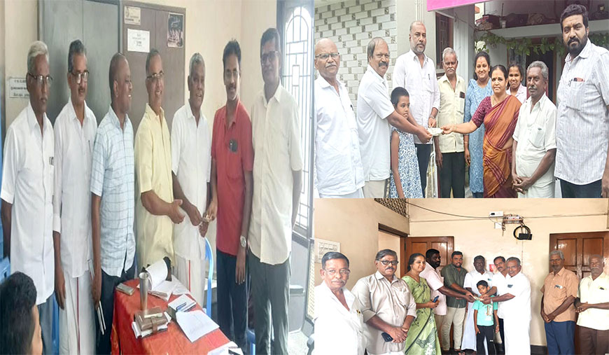 மதுராந்தகம் தொகுதியில் சிபிஎம் வேட்பாளர் போட்டி வைப்புத்தொகை வழங்கிய சிபிஎம் கிளை, செம்மலர் குழு, வாலிபர் சங்கத்தினர்!