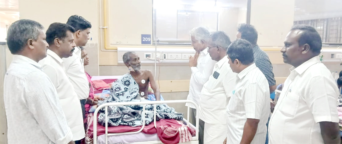 சாதிய வன்மத்தால், கொலை வெறி தாக்குதலுக்கு உள்ளாகி