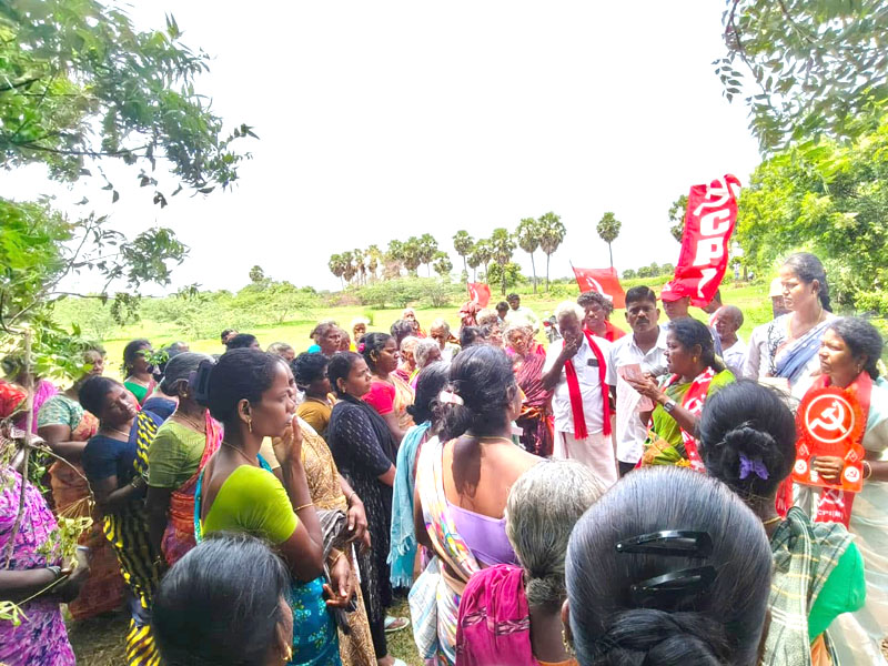 மதுராந்தகம் : பி. சுகந்தி தீவிர வாக்கு சேகரிப்பு