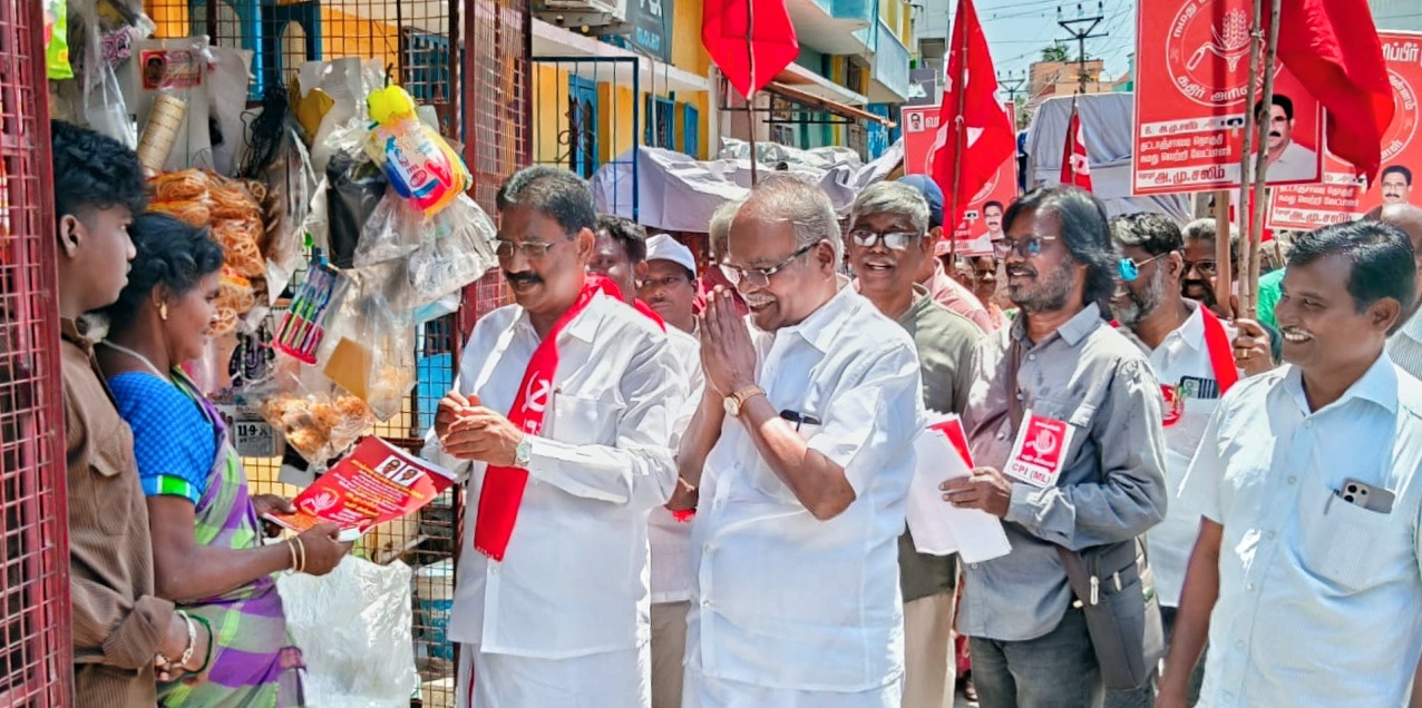 சொந்தத் தொகுதியையே வளர்க்காத ரங்கசாமி மாநிலத்தை எப்படி வளர்ப்பார்? புதுச்சேரி பிரச்சாரத்தில் கே.பாலகிருஷ்ணன் கேள்வி